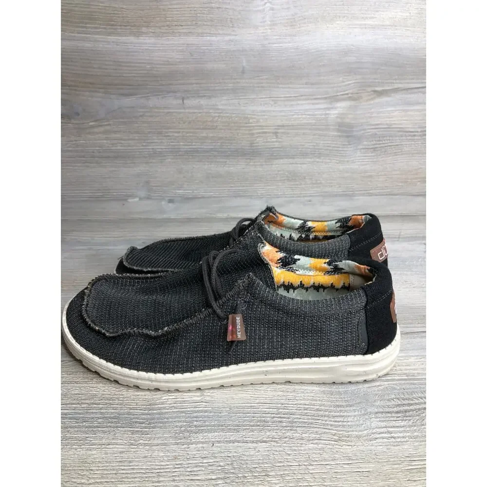 Hey Dude Wally Stretch Casual Shoes Sneakers Mens Size 13 Gray